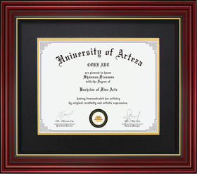 CORE ART diploma frame 11x14 with mat protects and highlights your diploma