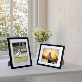 CORE ART four-pack frames ready for wall or tabletop display.