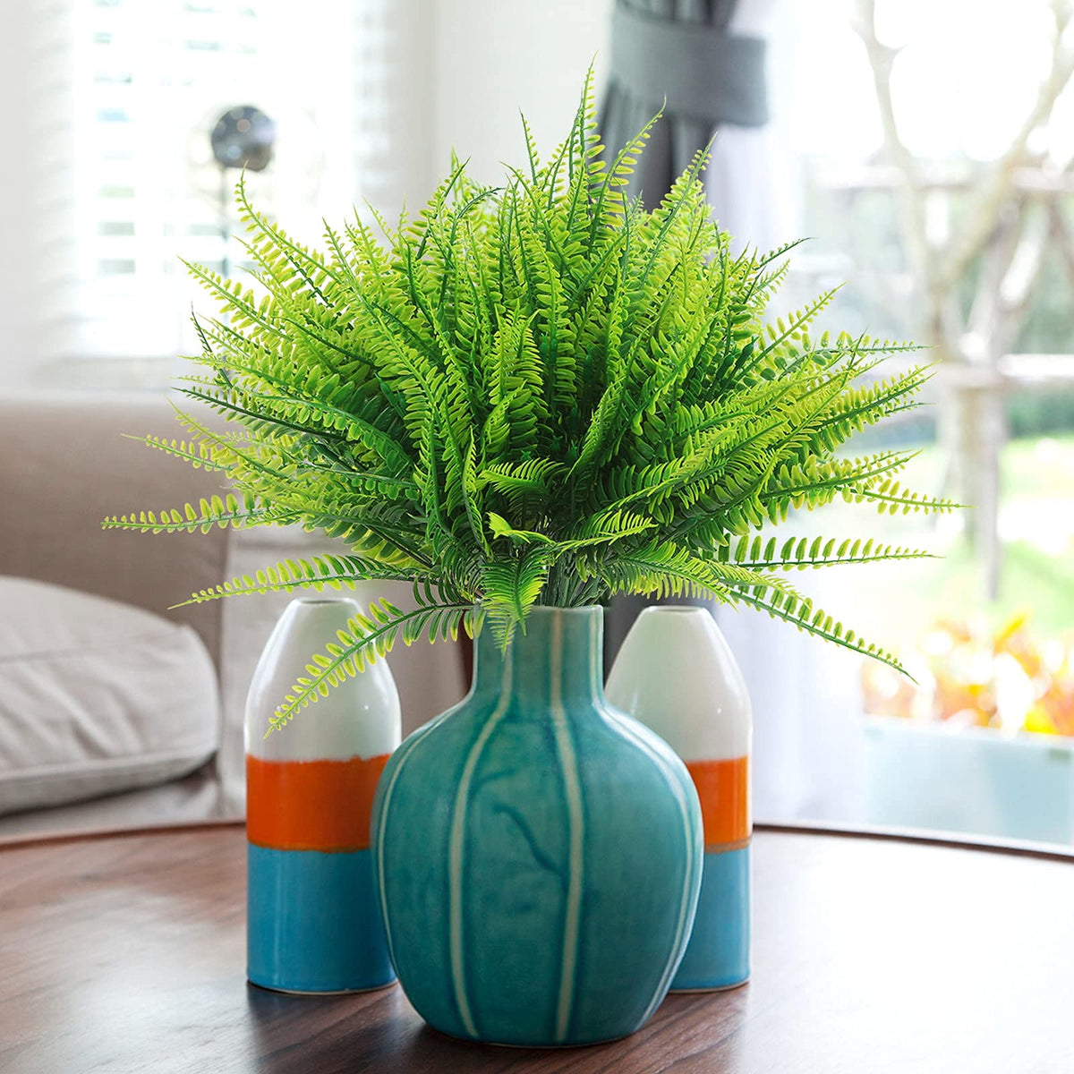 Coreland Boston fern outdoor-use displays vibrant greenery with low maintenance.