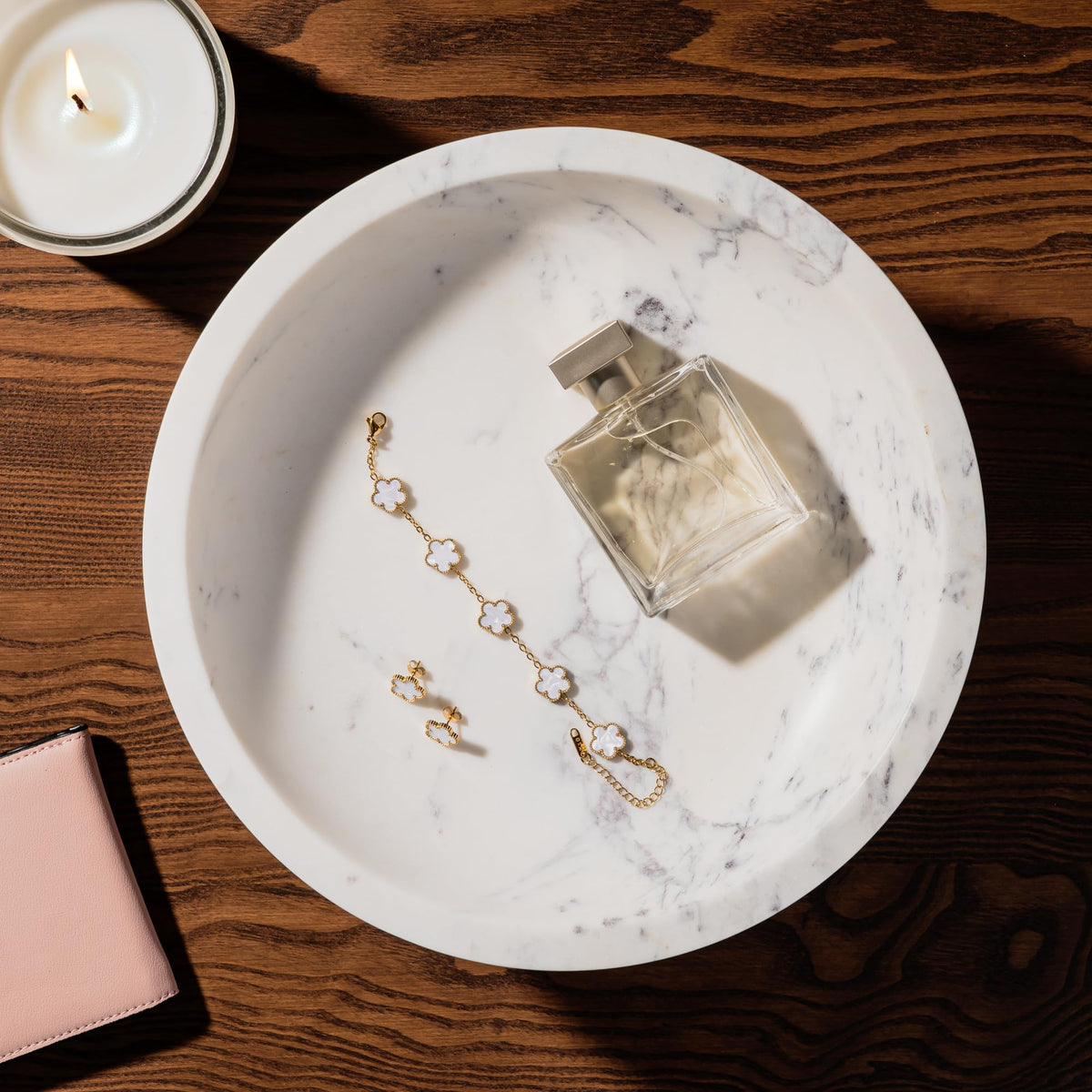 Cork & Mill potpourri marble bowl adds fragrance-friendly decor anywhere