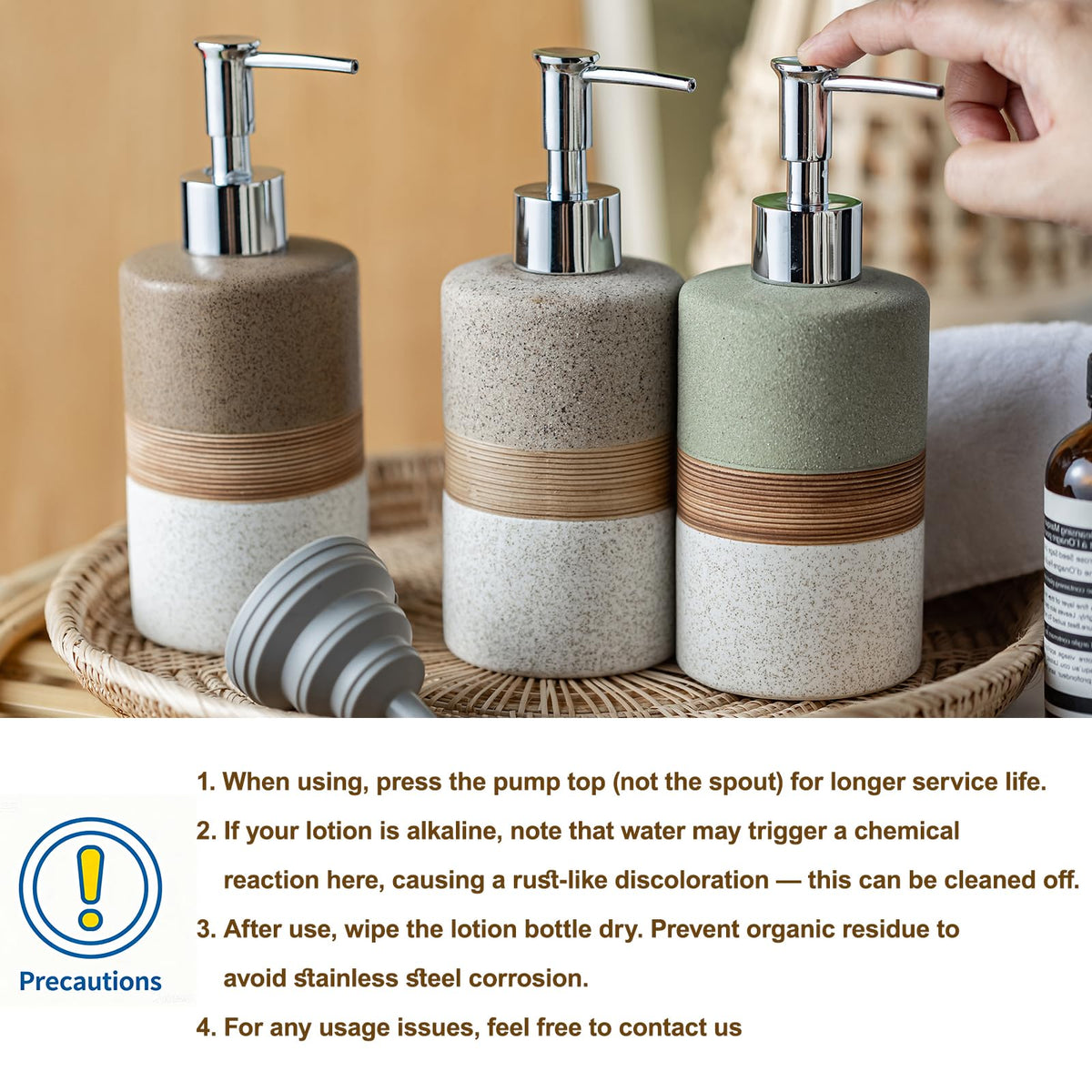 Cormomu kitchen dispenser makes it easy to switch between hand soap and dish soap