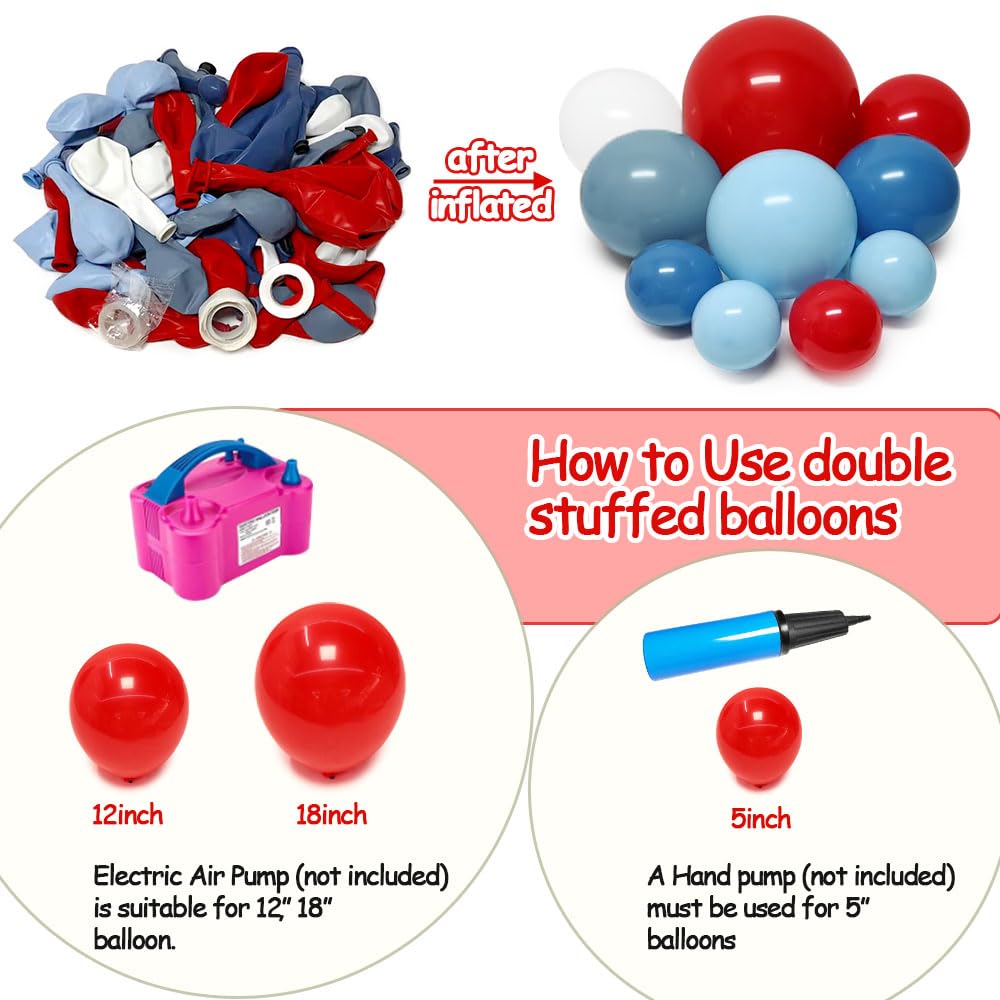 Corvani balloon glue included to secure sections during setup.
