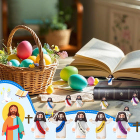 Corzeergi bulk-pack resin mini-figures for sharing as pocket gifts
