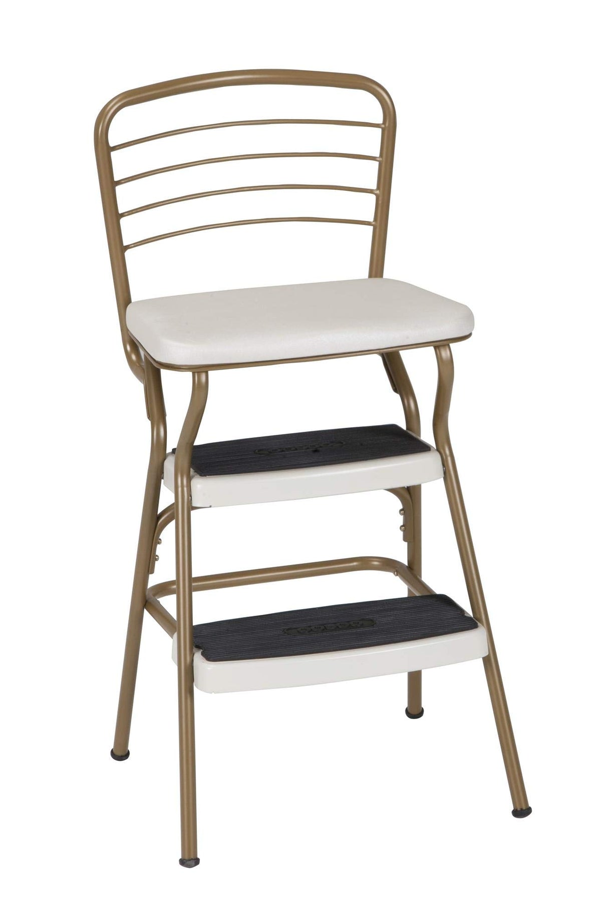 Cosco Stylaire retro chair with flip-up seat for easy stool conversion in the kitchen