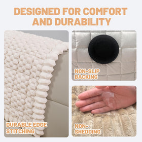 CoSofSLIP non-slip texture close-up, keeps cover in place during active lounging