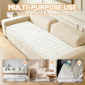CoSofSLIP soft fuzzy fabric close-up, cozy seating for people and pets