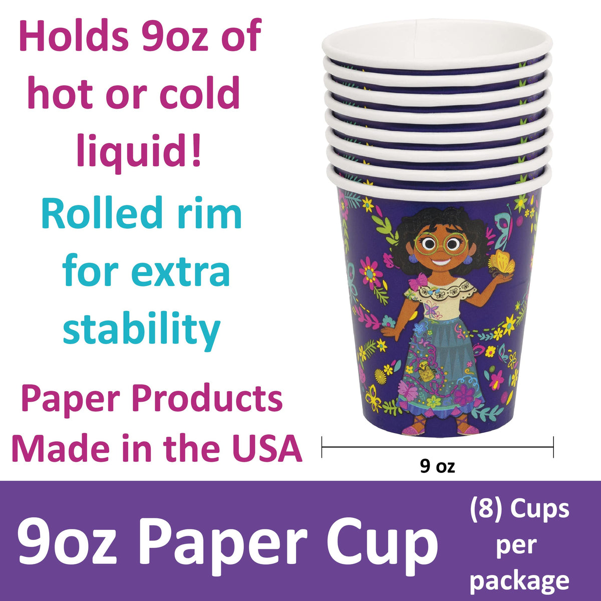 Costume Wizard Encanto candles 16 for cake lighting