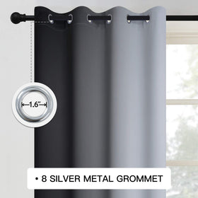COSVIYA ombre-gradient-curtains edge-to-center design enhances room ambiance.