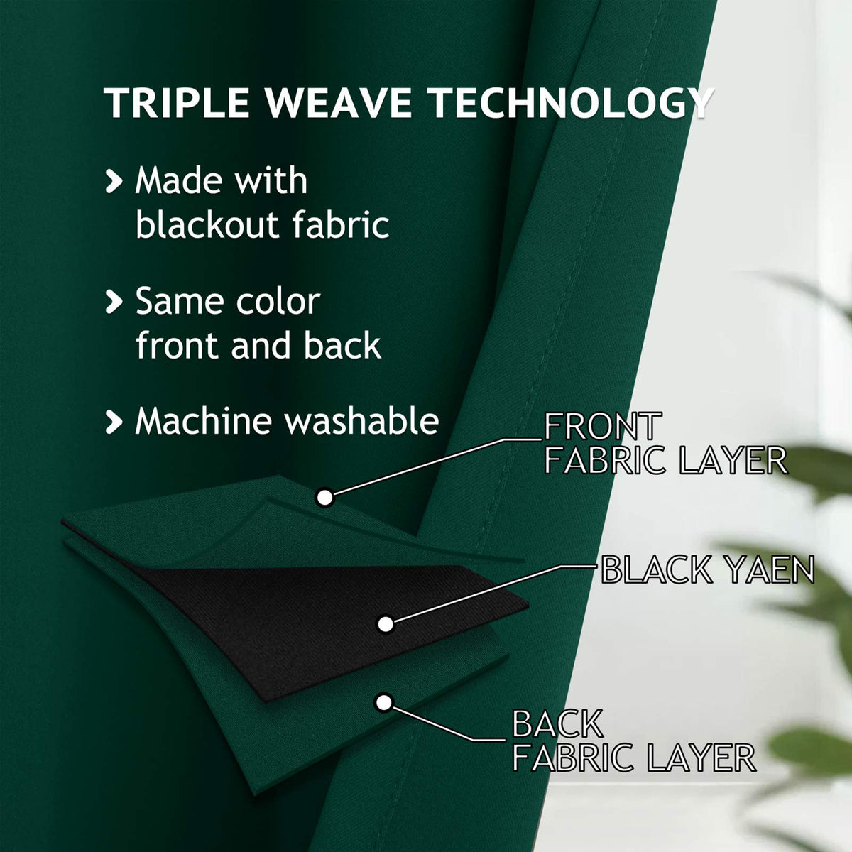 Cosviya privacy-focused curtains block glare and UV exposure.