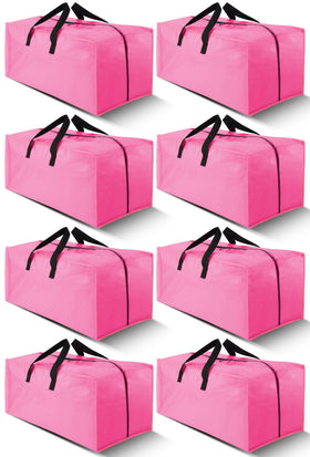 Cosy Family extra-large bag open, showing 86-liter capacity for bulky items during a move.