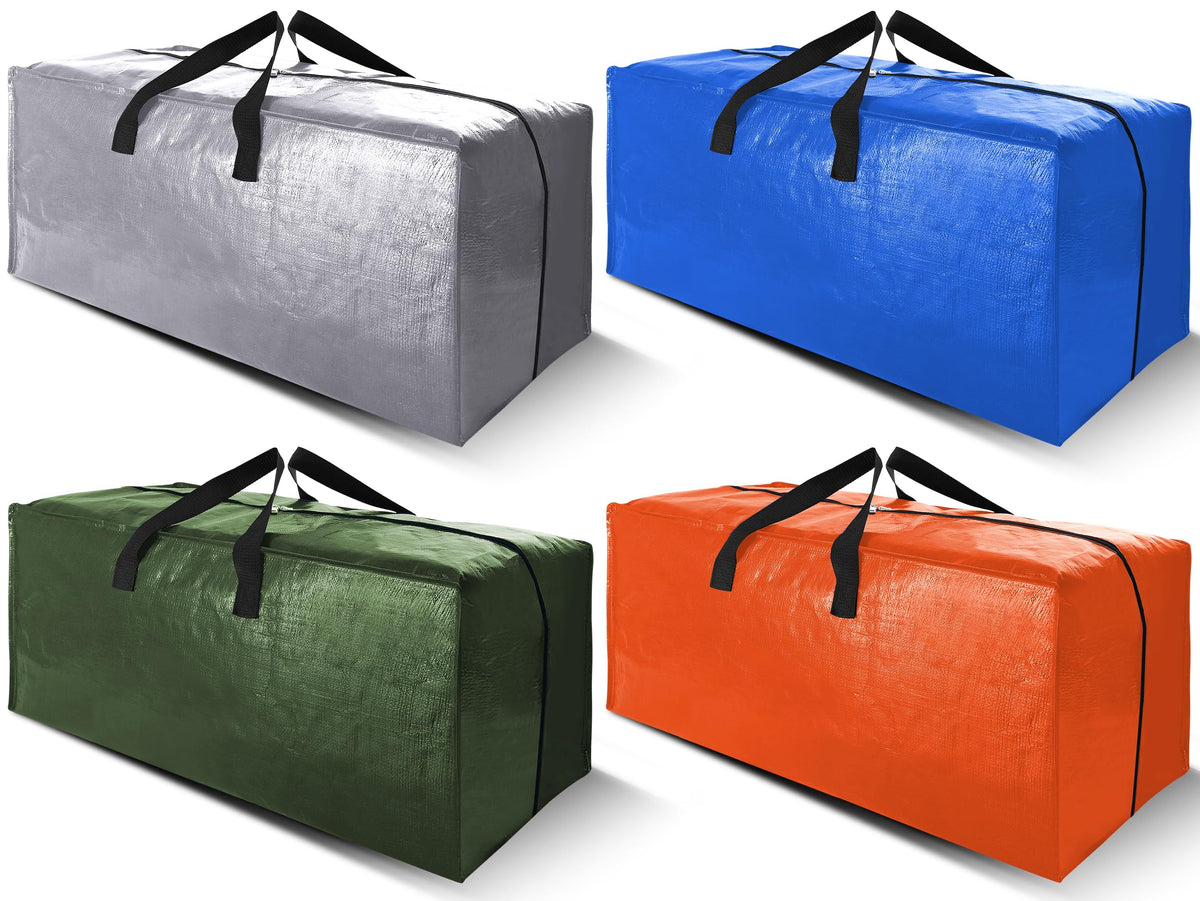Cosy Family four-pack moving bags angled view for durable storage during a move