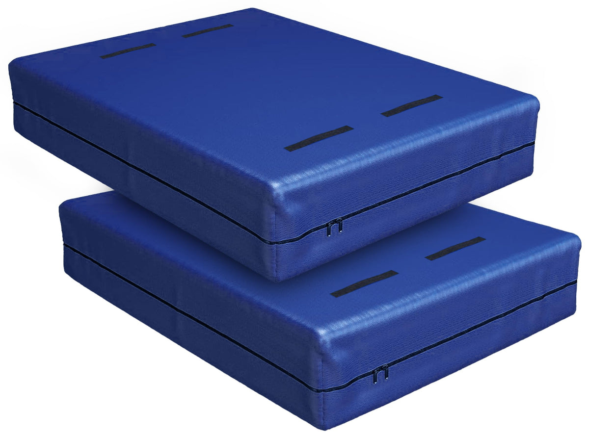 Cosy Family blue queen mattress bag front view protects mattress