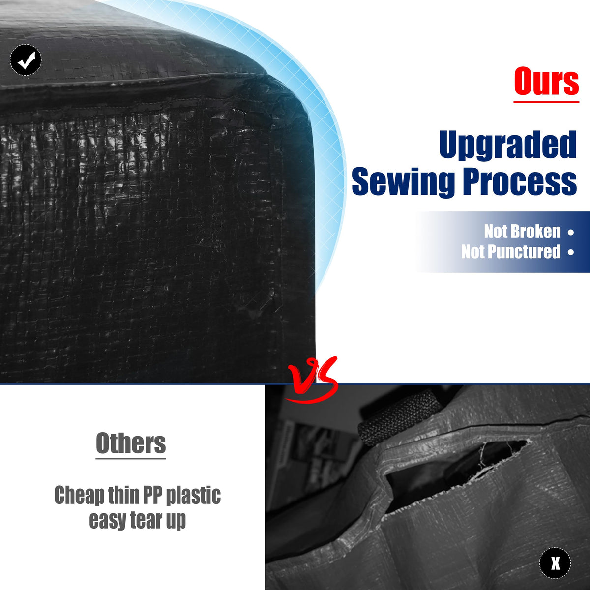 Cosy Family moving bags with backpack straps for easy, hands-free carrying.