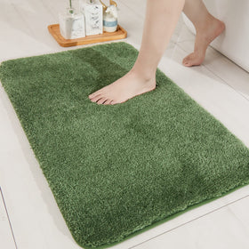 COSY HOMEER bath rug anti-slip bottom on floor for secure placement