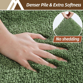 COSY HOMEER machine-washable rug shown with gentle cycle care