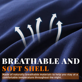 Cosybay comforter packaging illustrating compact shipping and expansion.
