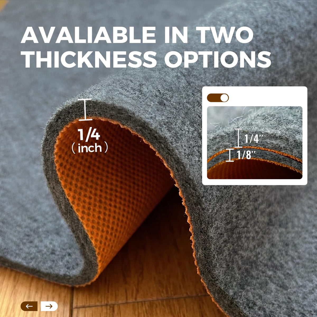 Cosyearn rug pad compatible-rugs supports tufted, wool, and shag rugs