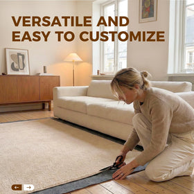 Cosyearn rug pad floor protection helps prevent scratches and wear
