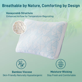 Cotelovo head-neck contour demonstrates gentle support and pressure relief