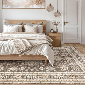 Cotiled 5x7 area rug ships with protective packaging for safe arrival