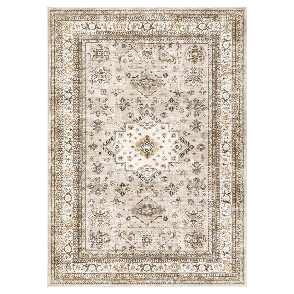 Cotiled washable rug option ideal for households with kids and pets.