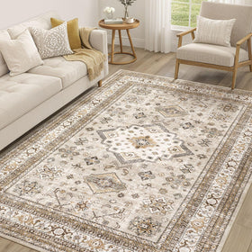 Cotiled Vintage Living Room Rug 6x9 overview highlighting timeless design for classic interiors.