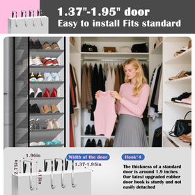 Cotohim 10-pocket organizer large pockets holding shoes and accessories securely