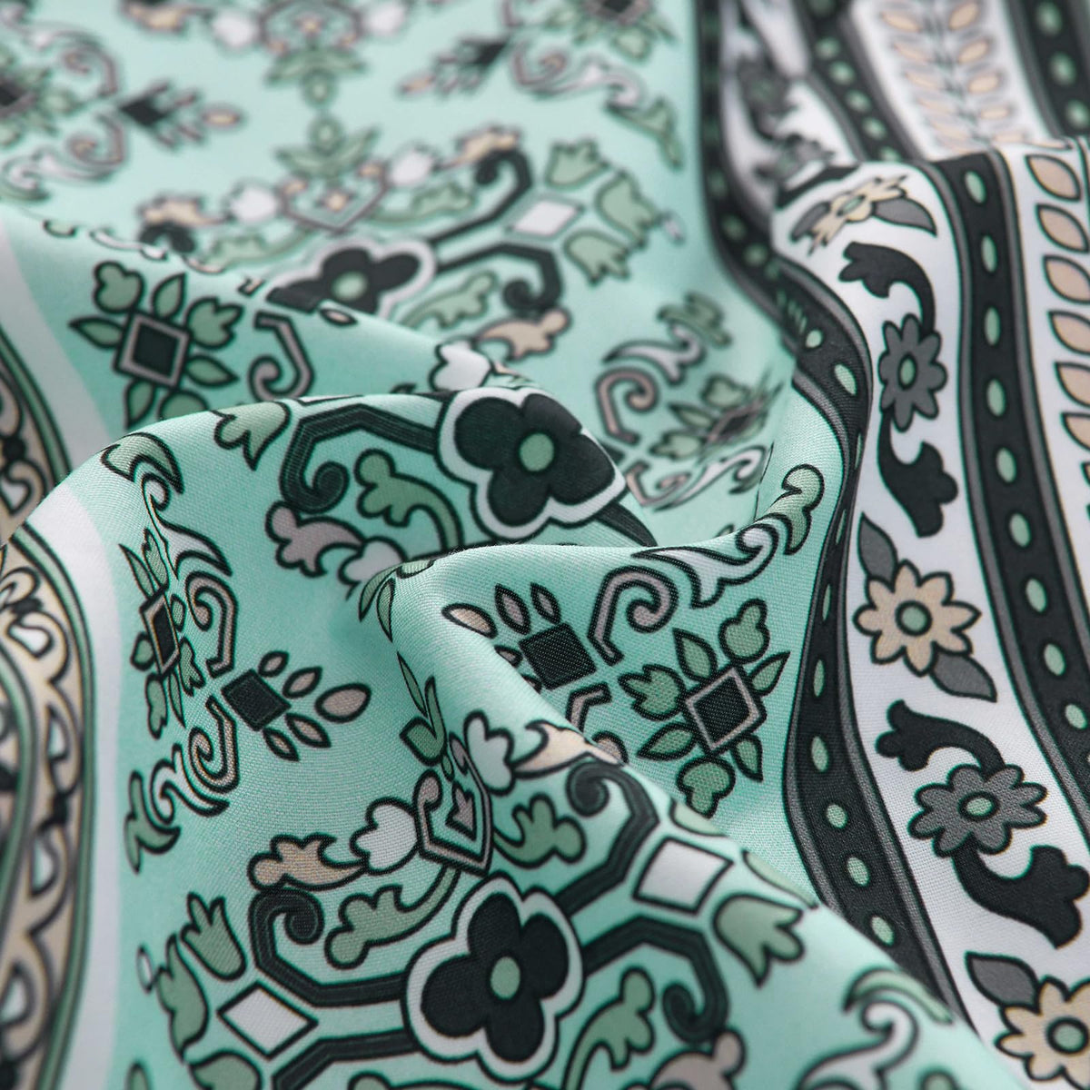 Cottolester decorative pillowcase adds a chic boho accent to the bed.