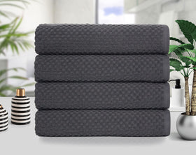 Cotton Craft durable machine-washable towels offer easy care.