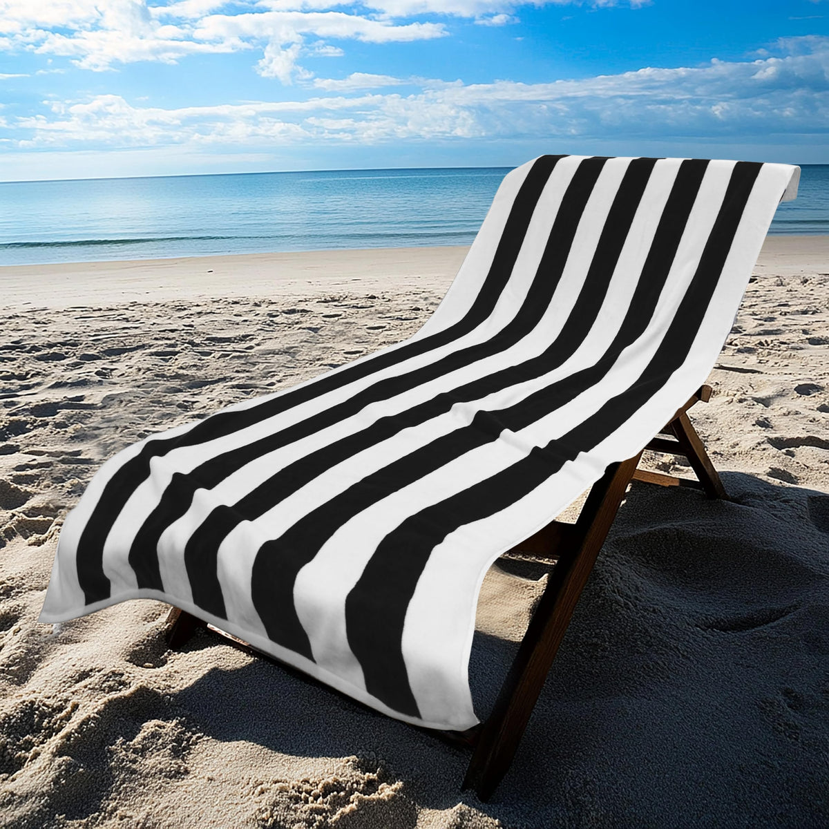 Cotton Craft large towel doubles as picnic blanket or lounge cover