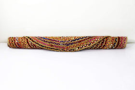 COTTON CRAFT recycled cotton rag rug offers unique handmade charm.