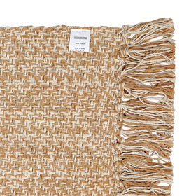 COTTON CRAFT lightweight yet durable 22x34 inch accent rug.