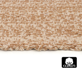 COTTON CRAFT tan-natural color coordinates with farmhouse and boho decor.