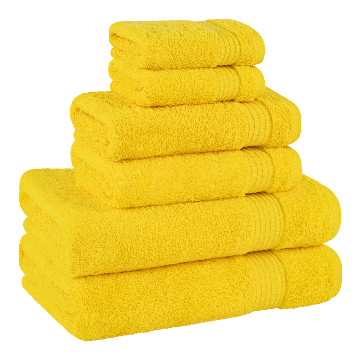Cotton Paradise towels appear thick at 600 GSM, offering spa-like quality.