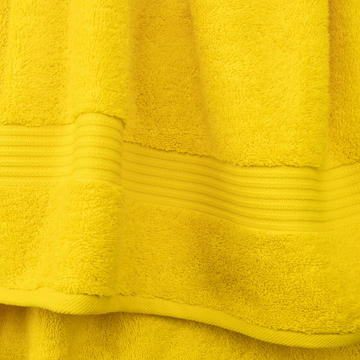 Cotton Paradise bath towel 27x54 displayed to highlight its generous size.