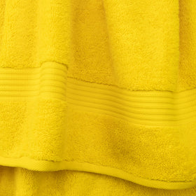 Cotton Paradise bath towel 27x54 displayed to highlight its generous size.