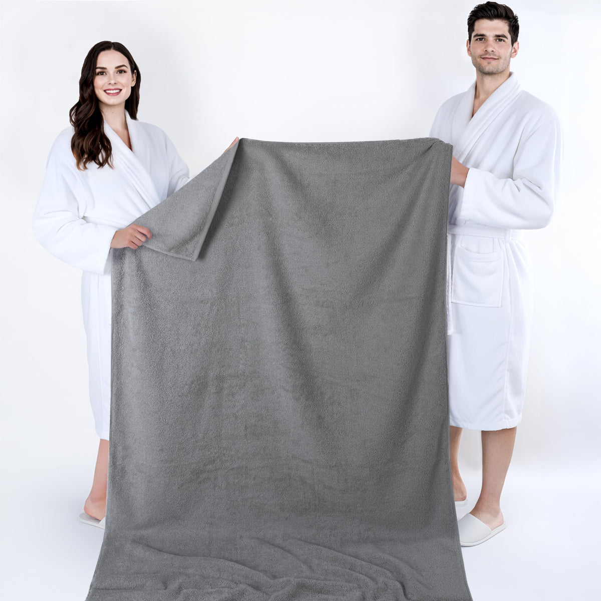 Cotton Paradise double stitched hem towel delivers long lasting durability