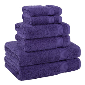 Cotton Paradise towel corner with double stitched hem for durability.