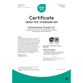 Cotton Paradise towels with double-stitched hems for long-lasting quality