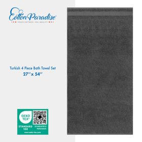 Cotton Paradise extra-large bath towels offer hotel-spa style at home.