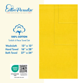 Cotton Paradise hand towel 16x28 focusing on a durable double-stitched hem.
