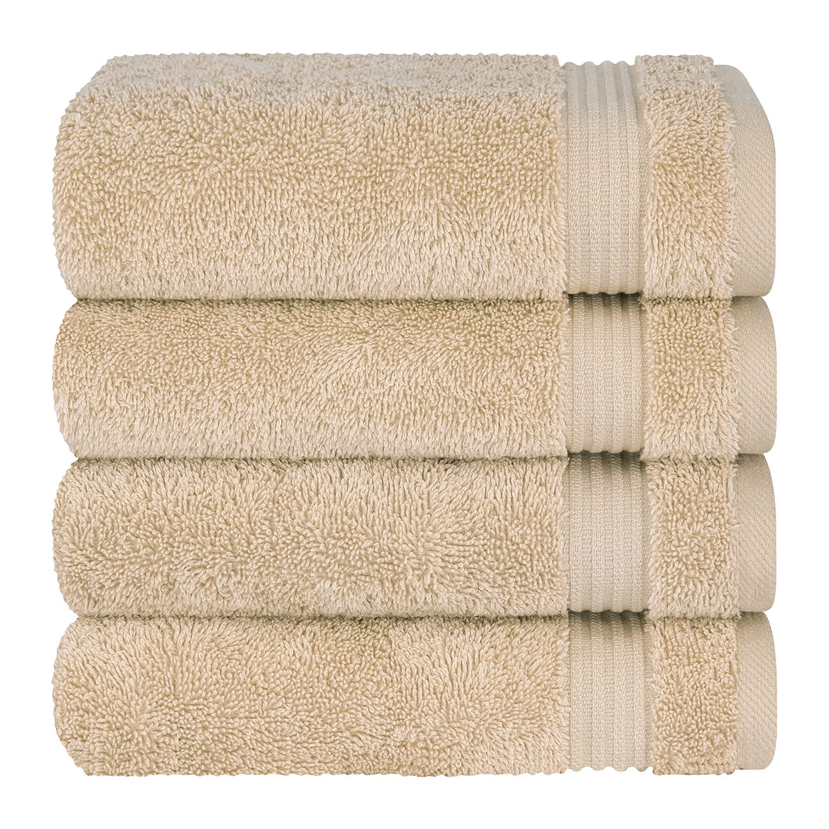 Cotton Paradise OEKO-TEX label signals safe, family-friendly bath linen.