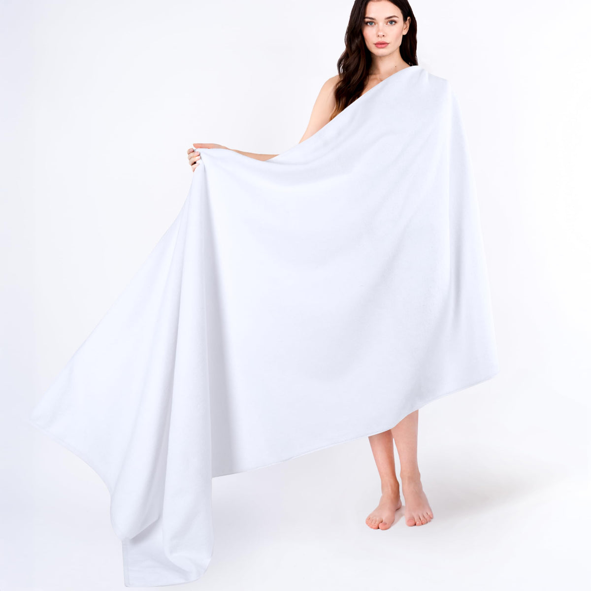 Cotton Paradise oversized bath towel 40x80 inches for luxurious drying.