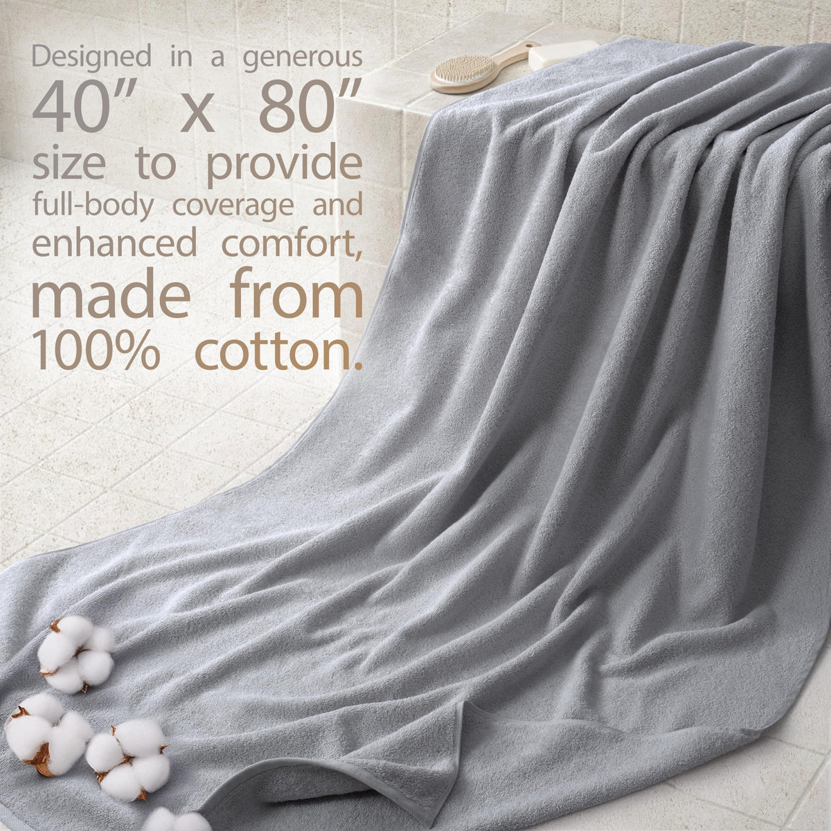 Cotton Paradise soft absorbent towel quick dry, suitable for daily routine