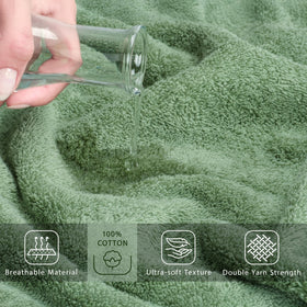 Cotton Paradise hotel spa-quality towel demonstrates luxury feel in your bathroom.