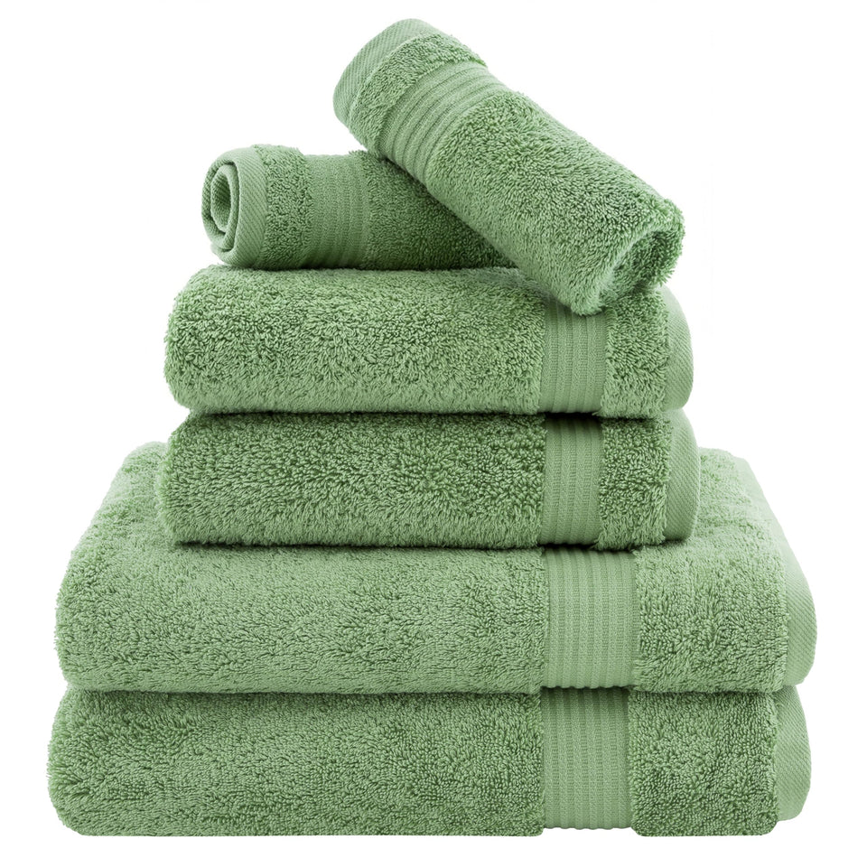 Cotton Paradise bath towels show plush softness and absorbency.