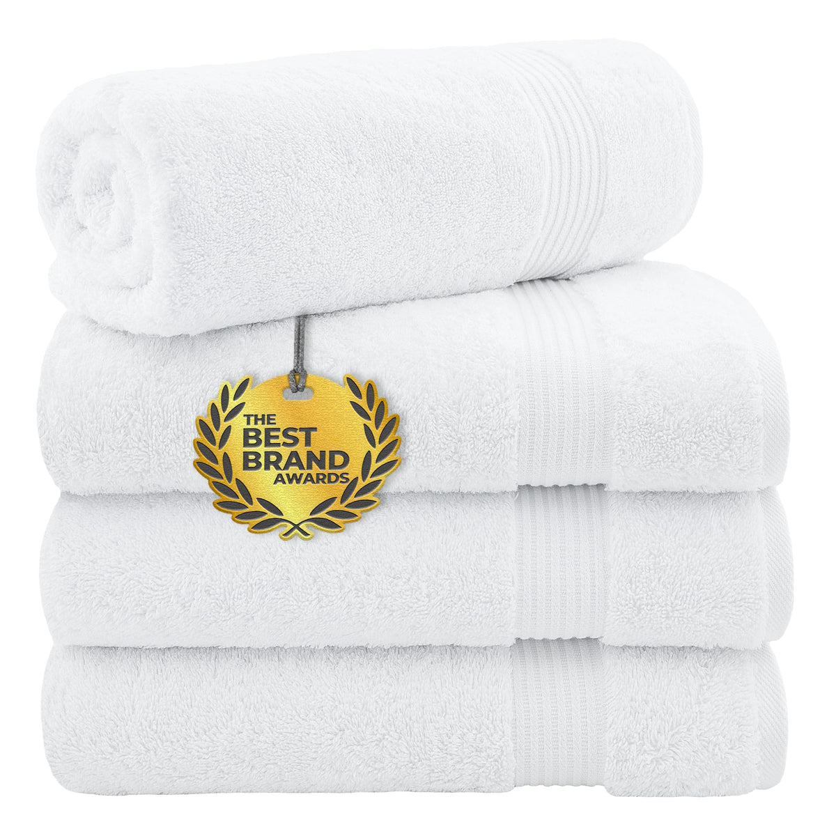 Cotton Paradise Turkish bath towels 4pc set for premium bathroom refresh.