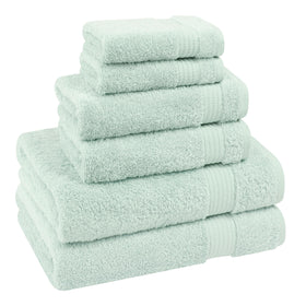 Cotton Paradise Turkish cotton softness enhances spa-like bath feel.