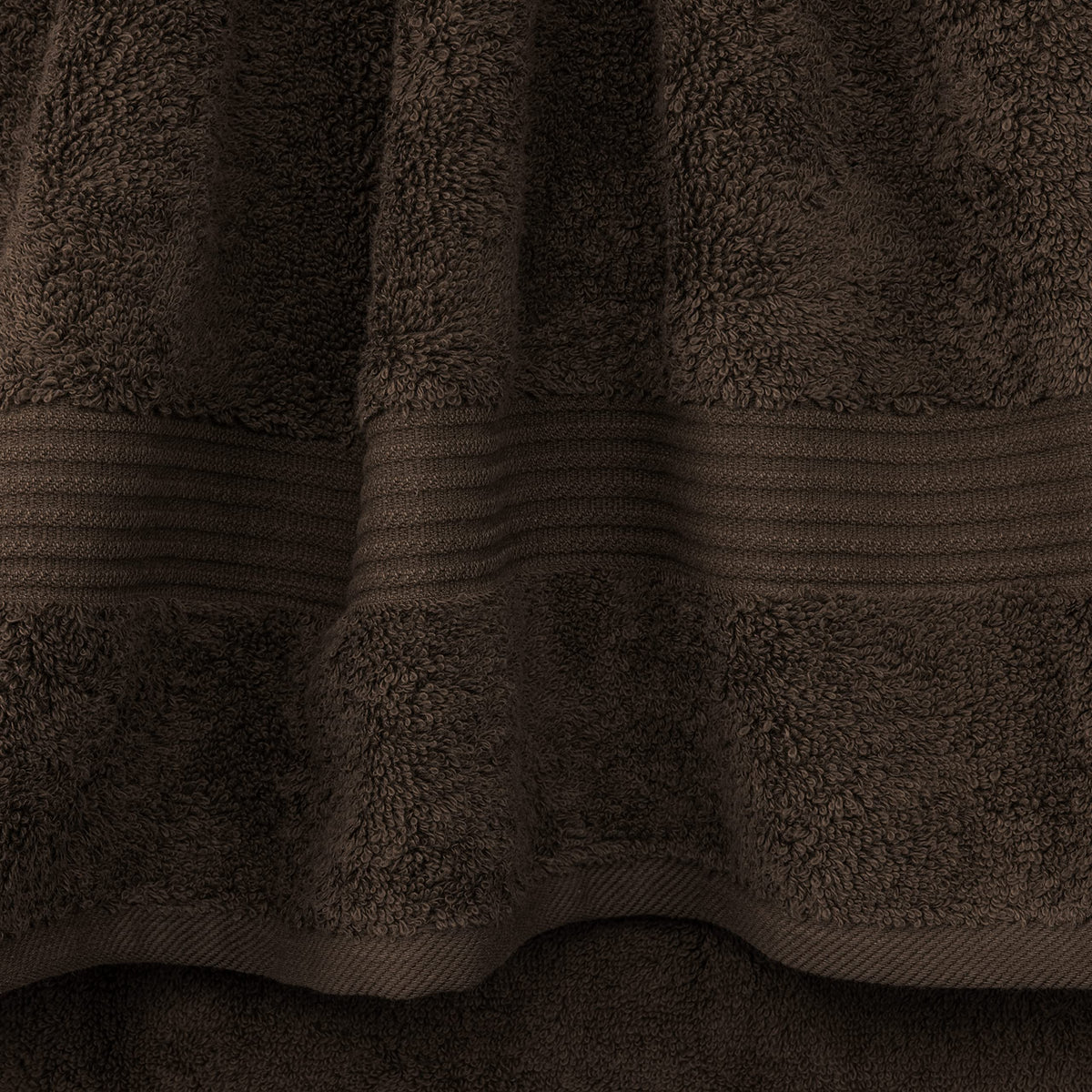 Cotton Paradise Turkish towel set: chocolate brown washcloths for daily refresh.