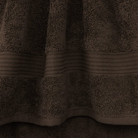 Cotton Paradise Turkish towel set: chocolate brown washcloths for daily refresh.
